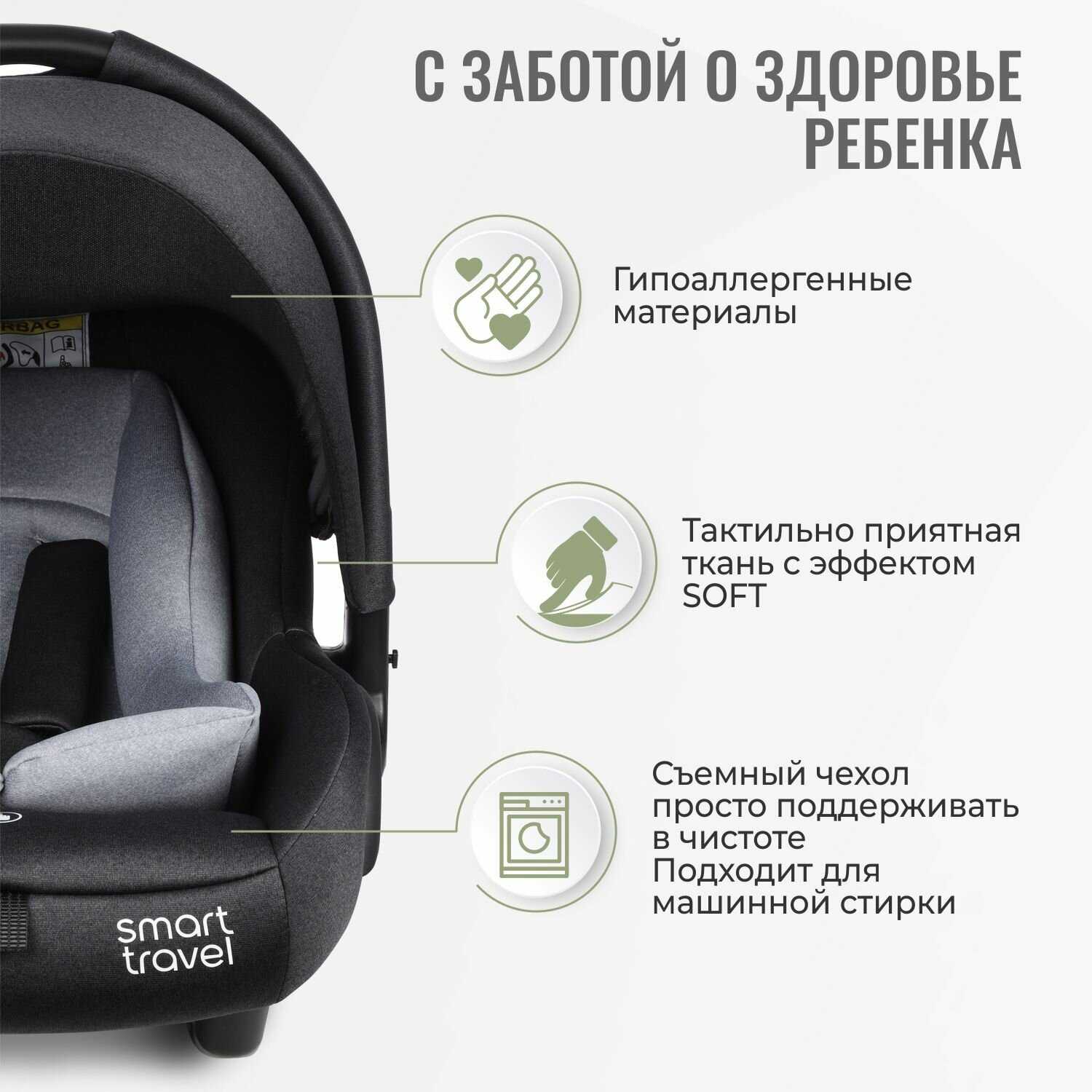 Автокресло детское Smart Travel First Lux (0-13 кг) фотография 4