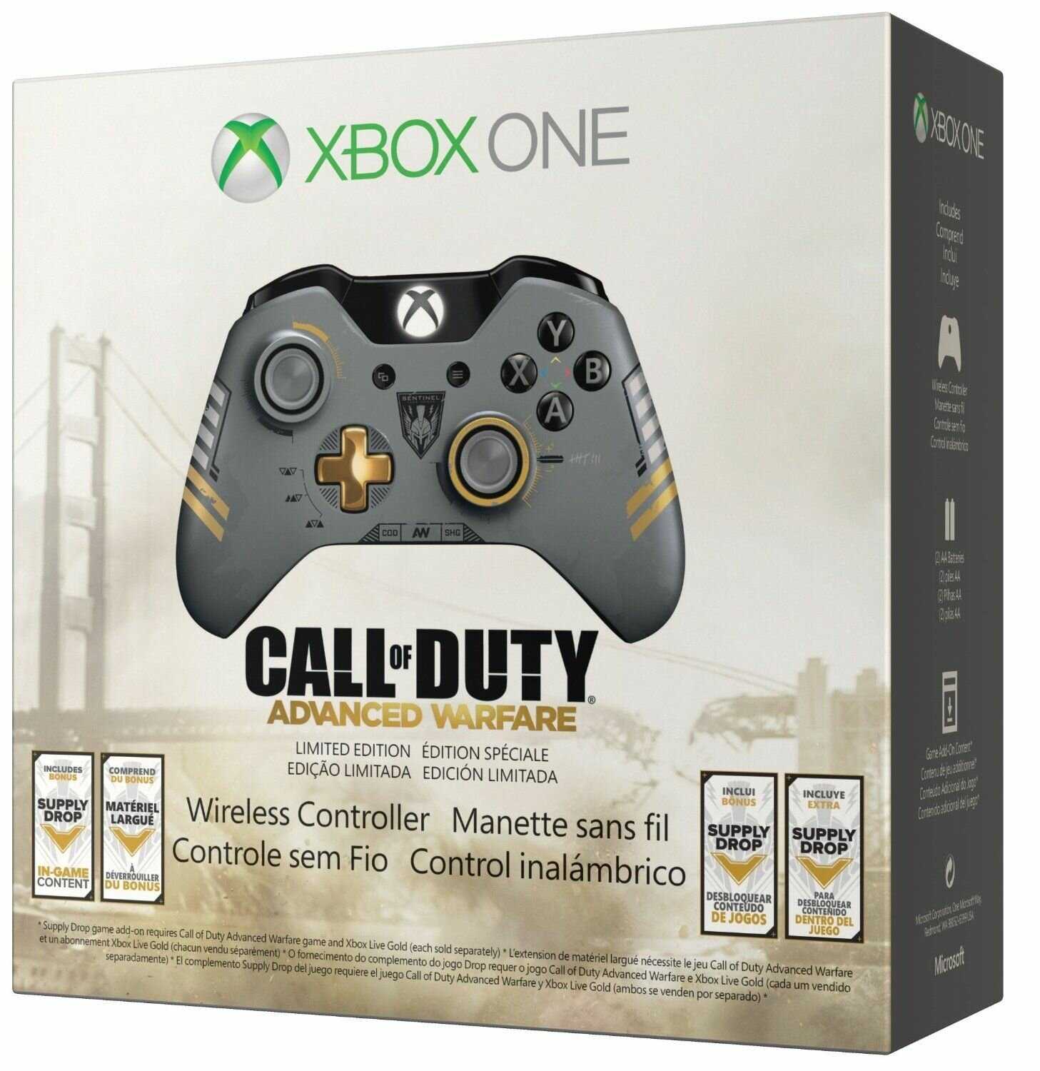 Геймпад Xbox Call of Duty Advanced Warfare фотография 4