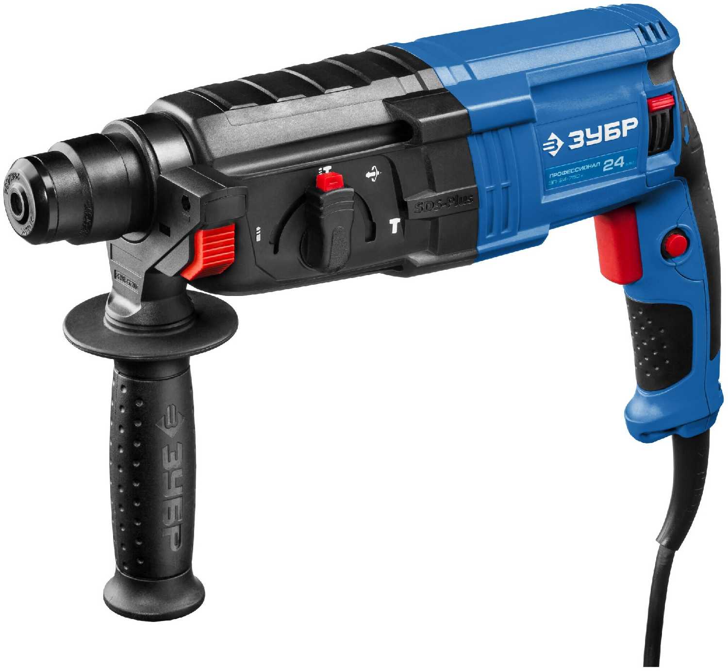 Перфоратор ЗУБР ЗП-24-750 К, 750 Вт