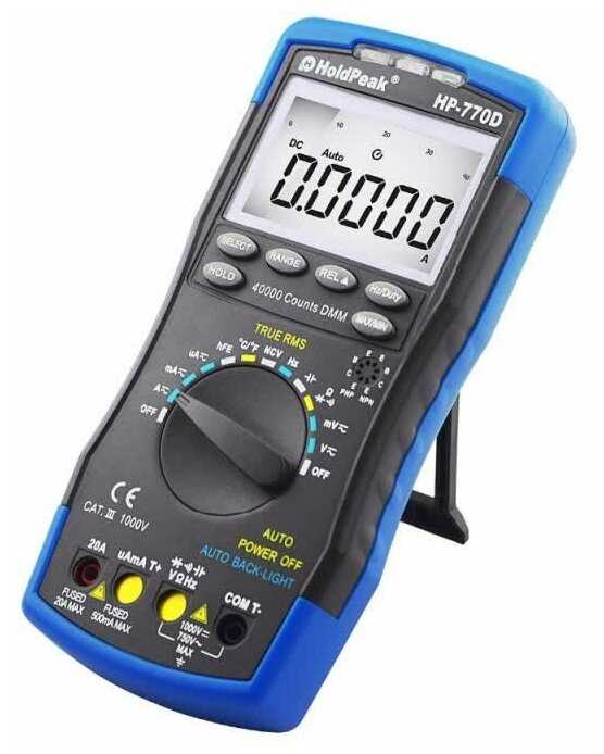 Мультиметр HoldPeak HP-770D фотография 1