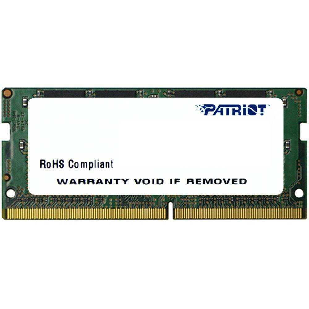 Оперативная память Patriot Memory SL 4 ГБ DDR4 SODIMM CL17 (PSD44G240082S) фотография 1