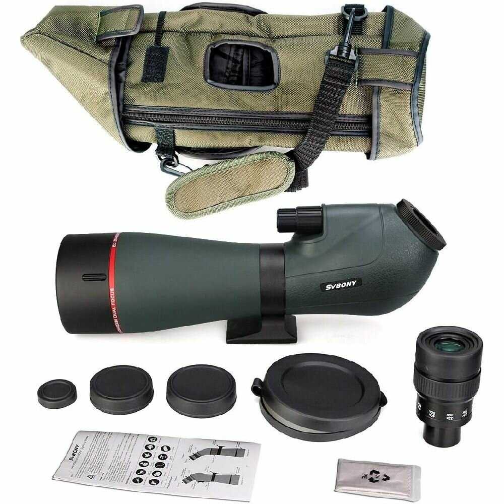 Зрительная труба SVBONY SV406P 20-60X80 ED фотография 17