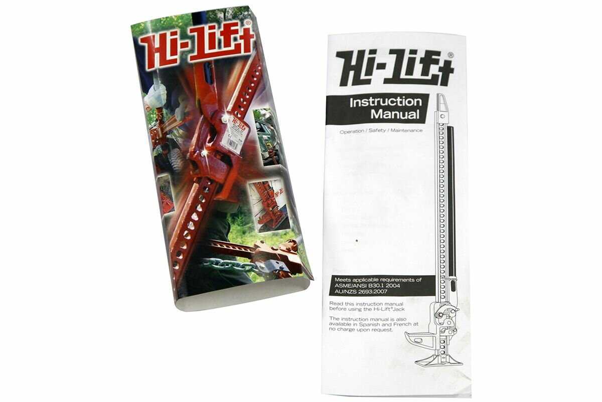 Домкрат механический HI-LIFT HL-605 фотография 11