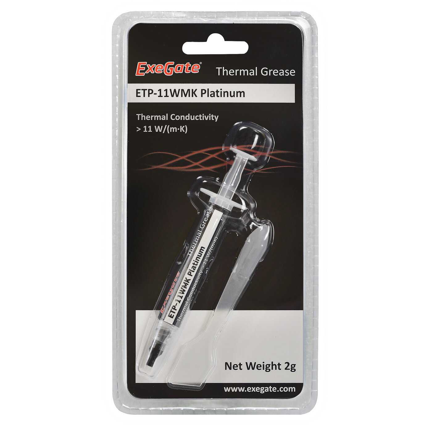 Термопаста ExeGate Platinum (ETP-11WMK) фотография 4