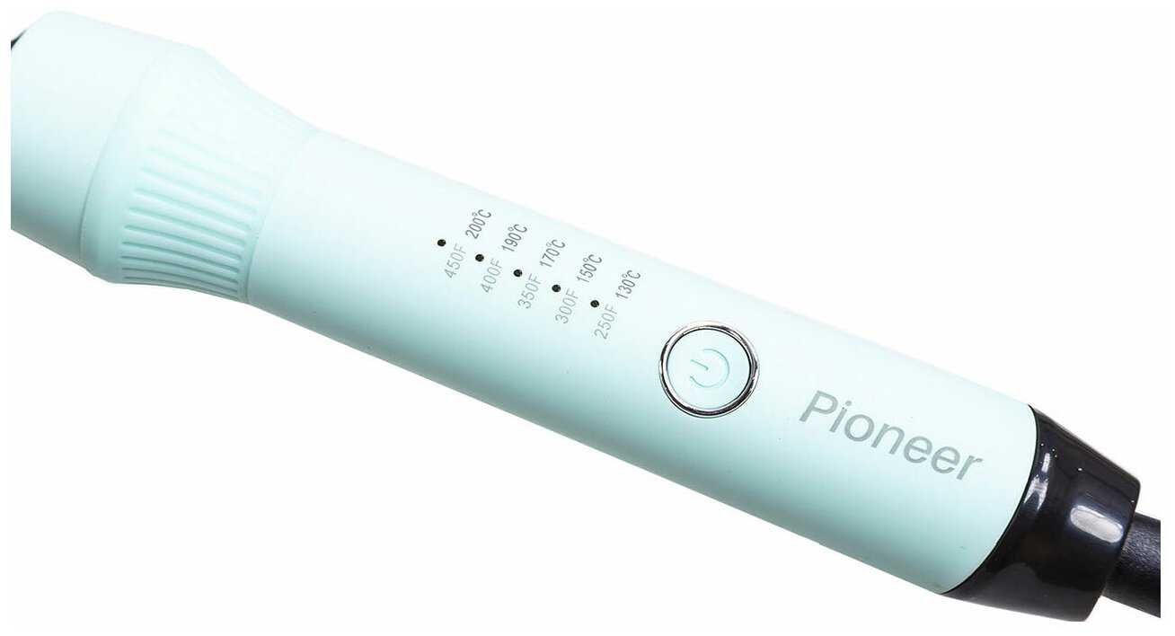 Ультратонкие щипцы для завивки волос и создания афрокудрей Pioneer HS-10124 с керамическим покрытием, диаметр 10 мм, 5 режимов нагрева,18 Вт фотография 7