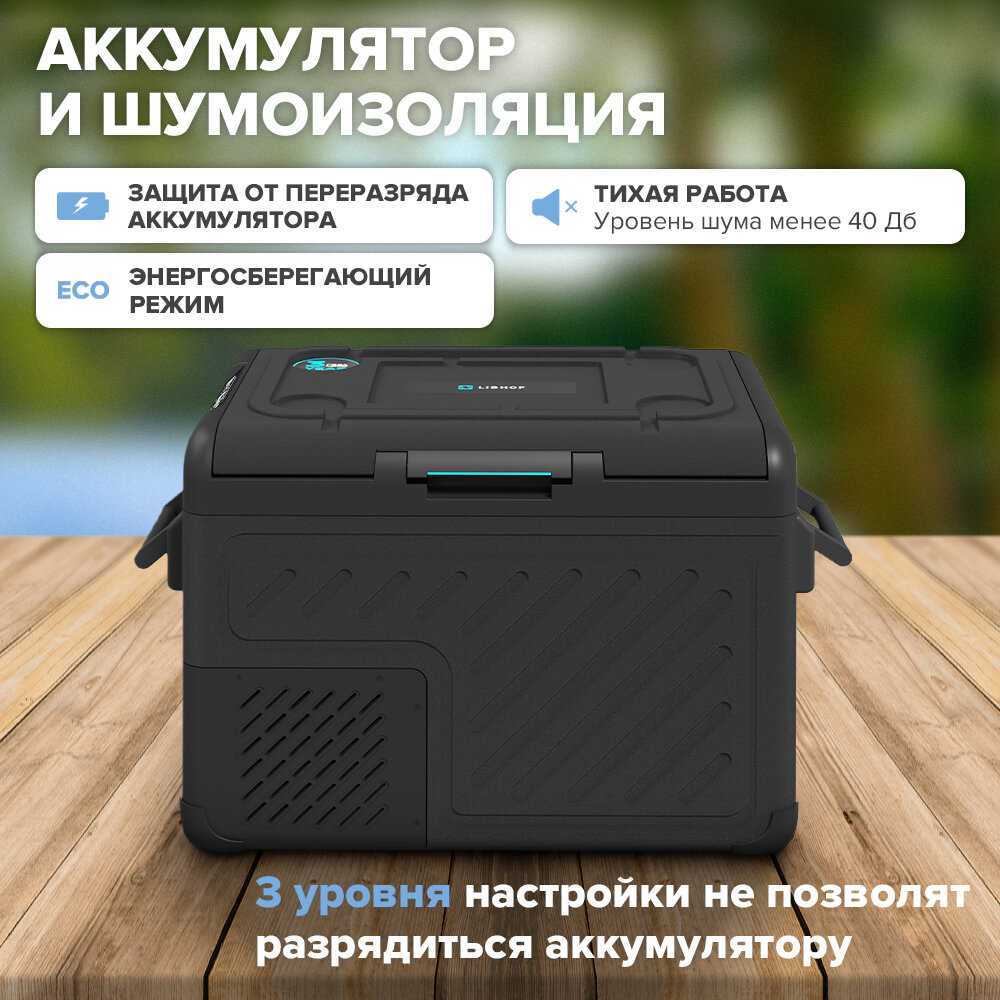 Компрессорный автохолодильник LIBHOF W-40 (40 л) фотография 11