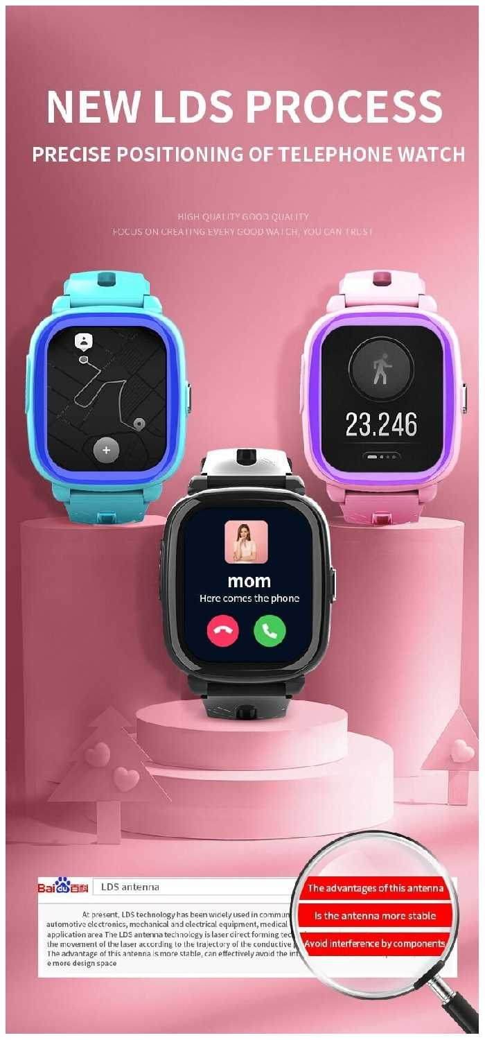 Наручные умные часы Wonlex Smart Baby Watch CT10 фотография 12