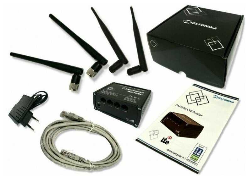 4G/3G/Wi-fi роутер Teltonika RUT950 (LTE/HSPA/UMTS/EDGE/GPRS) фотография 2