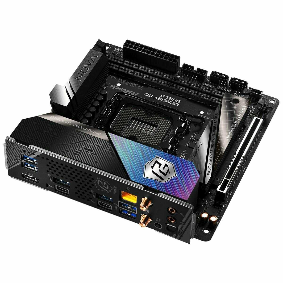 Материнская плата ASRock Z890I NOVA WIFI, LGA1851, Intel Z890, Mini-ITX фотография 6