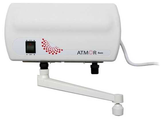 Проточный электрический водонагреватель Atmor Basic 3.5 KW TAP фотография 5
