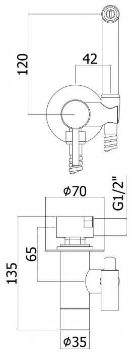 Смеситель Paffoni ZDUP110, фотография 2