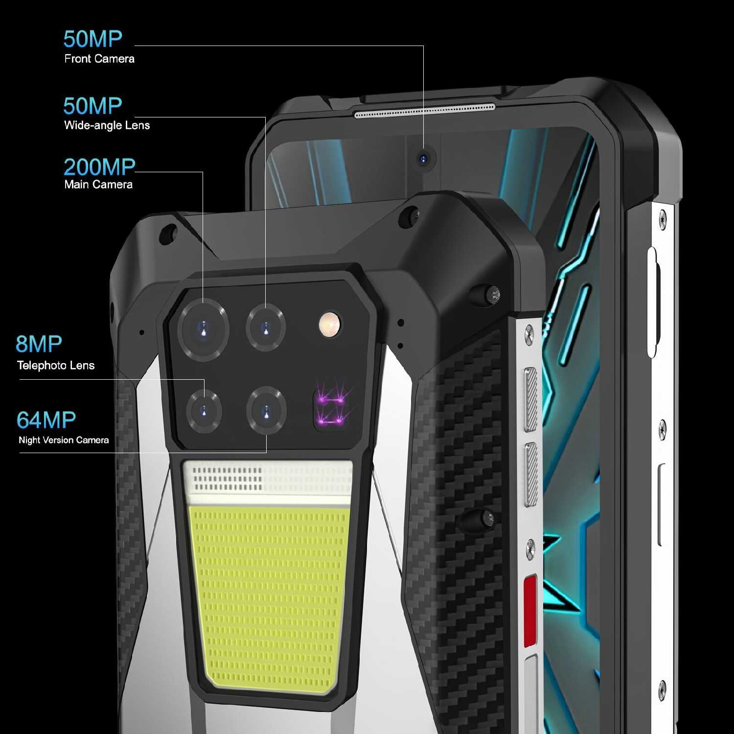 Защищённый смартфон Unihertz Tank 3 фотография 5