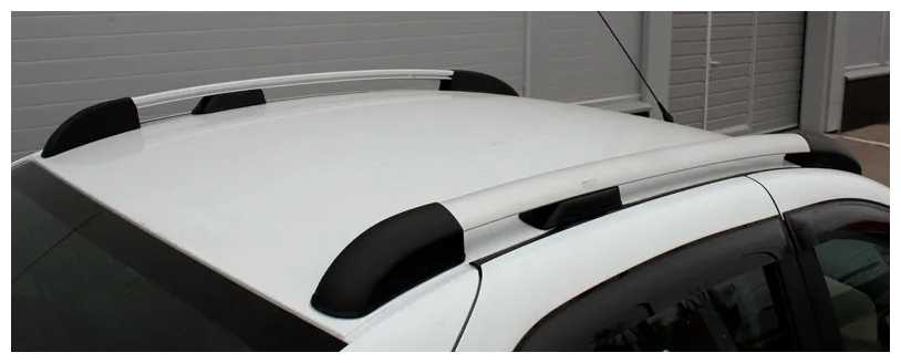 Рейлинги для Renault Logan с 2014 - черные фотография 1