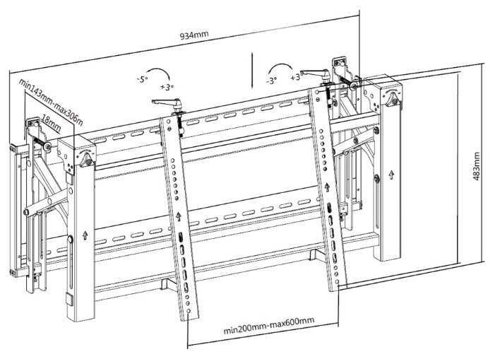 Кронштейн на стену ABC Mount WallPro-90 фотография 18