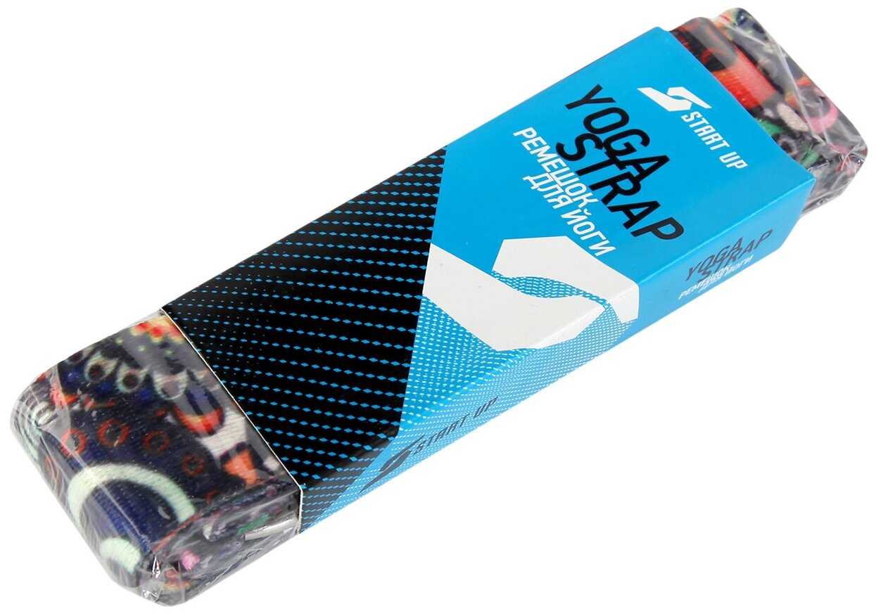Ремешок для йоги Start Up NT40051 р 183х3,8 см style B фотография 3