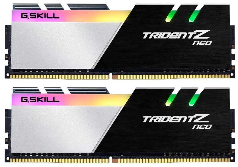 Оперативная память G.SKILL Trident Z Neo 32 ГБ DDR4 DIMM CL16 (F4-3600C16D-32GTZNC)
