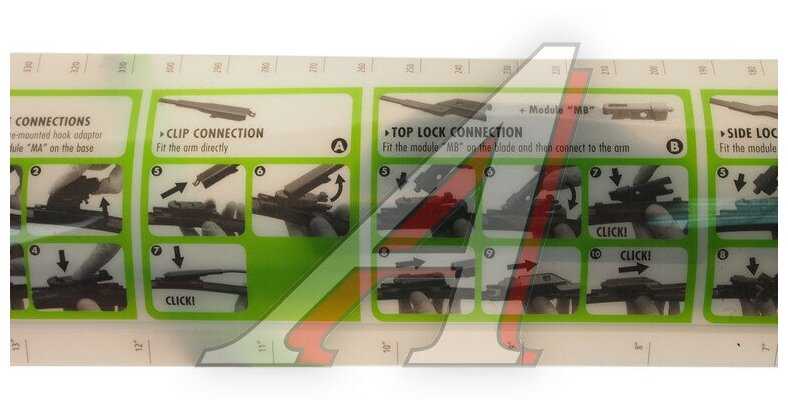 Щетка стеклоочистителя бескаркасная Valeo First Multiconnection VFB35 фотография 9