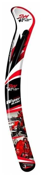 Бескаркасная щетка Speed Wiper 360 мм (14