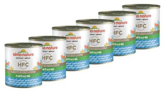 Корм для кошек Almo Nature Classic HFC (c атлантическим тунцом) фотография 7