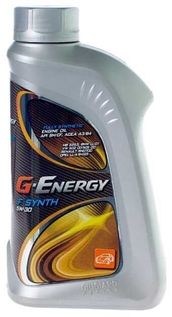 Синтетическое моторное масло G-Energy F Synth 5W-30