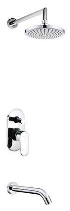 Верхний душ WasserKRAFT А13029, хром