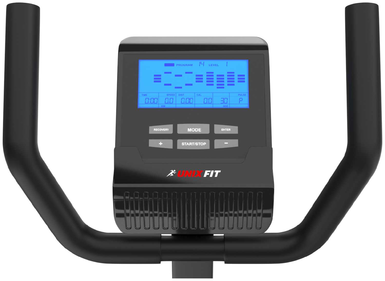 Горизонтальный велотренажер UNIXFIT BR-390Е + набор для фитнеса фотография 10