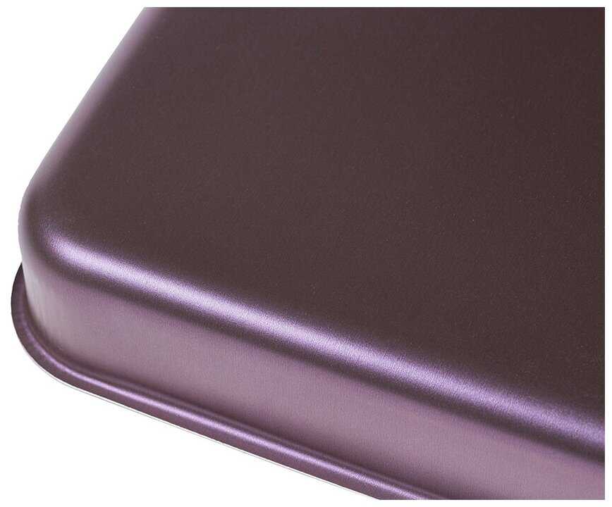 Противень Violet, 19*25 см, с крышкой , 2 ручки фотография 5