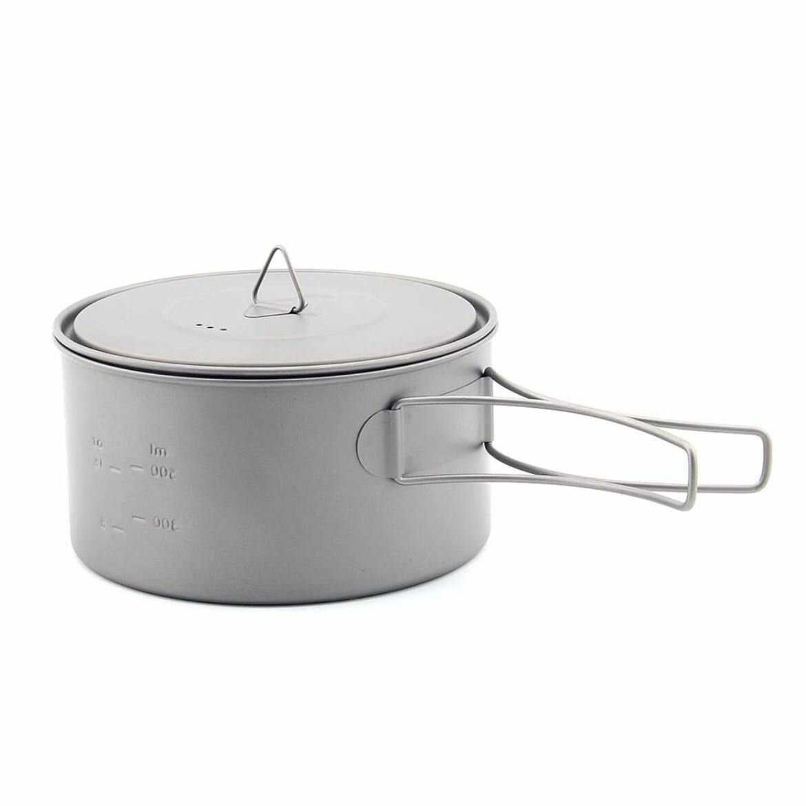 Титановый котелок Toaks 750мл фотография 14