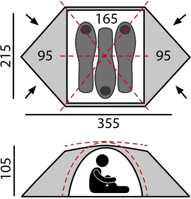 Палатка BTrace Atlant 3 фотография 9
