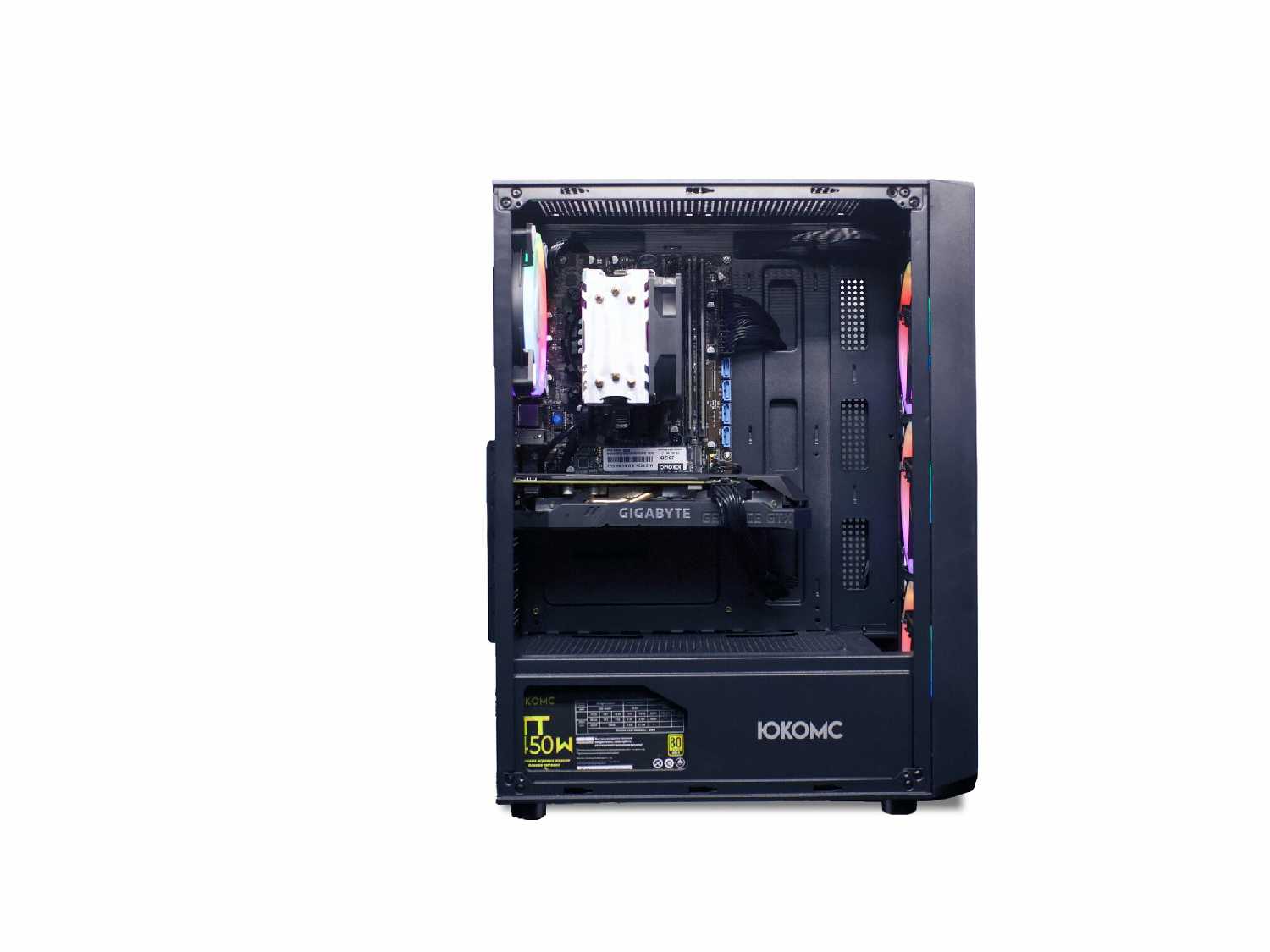 Игровой PC юкомс i7 3770, GTX 1650 4GB, SSD 2TB, 16GB DDR3, БП 450W фотография 2