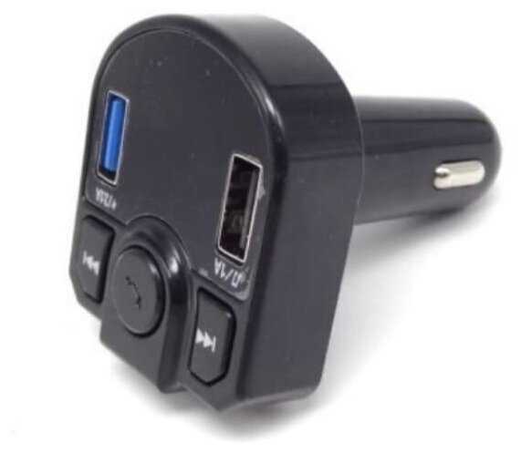 Автомобильный Bluetooth ресивер/FM трансмиттер X23 Bluetooth /Bluetooth проигрыватель FM трансмиттер черный фотография 3