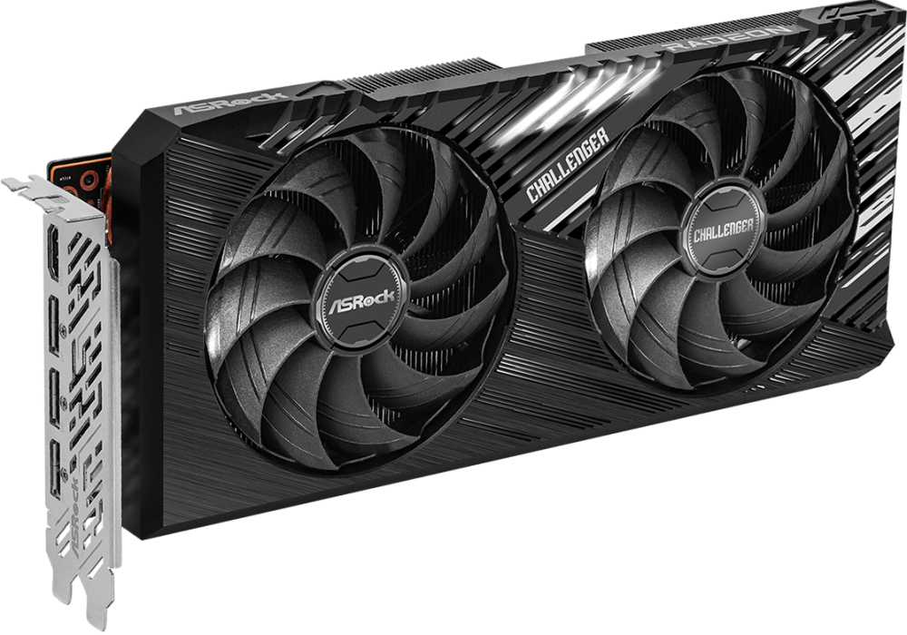 Видеокарта ASRock RX7700XT Challenger 12GB OC