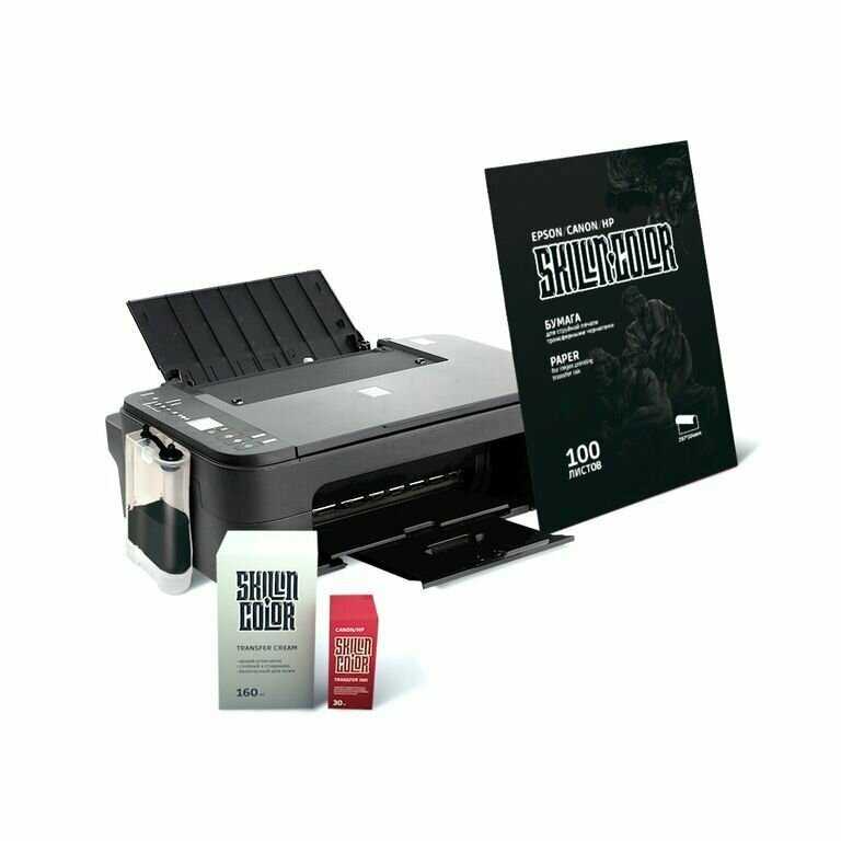 Набор с принтером Canon для перевода тату рисунка (SKILLIN COLOR TS-33) фотография 1