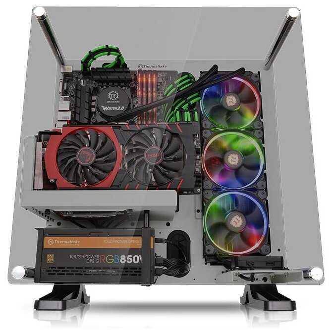 Компьютерный корпус Thermaltake Core P3 TG CA-1G4-00M6WN-05 White фотография 16