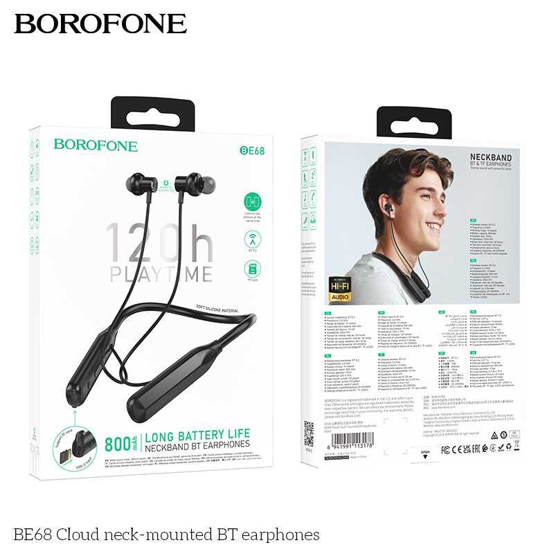 Беспроводные наушники Borofone BE68