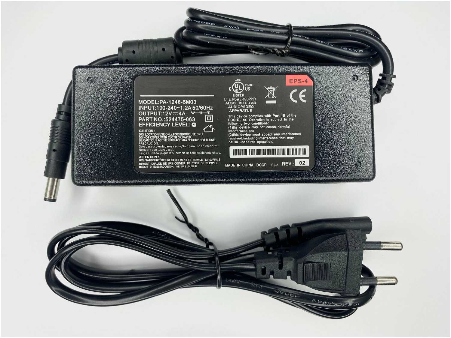 Блок питания Seagate NAS 12V 4A (5.5-2.5) 48W
