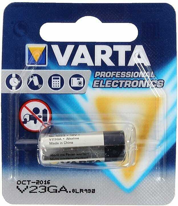 Батарейка Varta LR23/A23/MN21 BL1 (4223) фотография 3