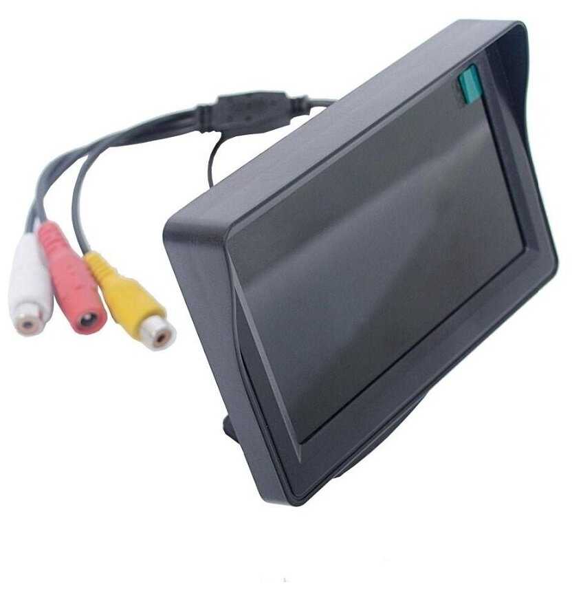 Антибликовый монитор с камерой заднего вида и парктроником фотография 2