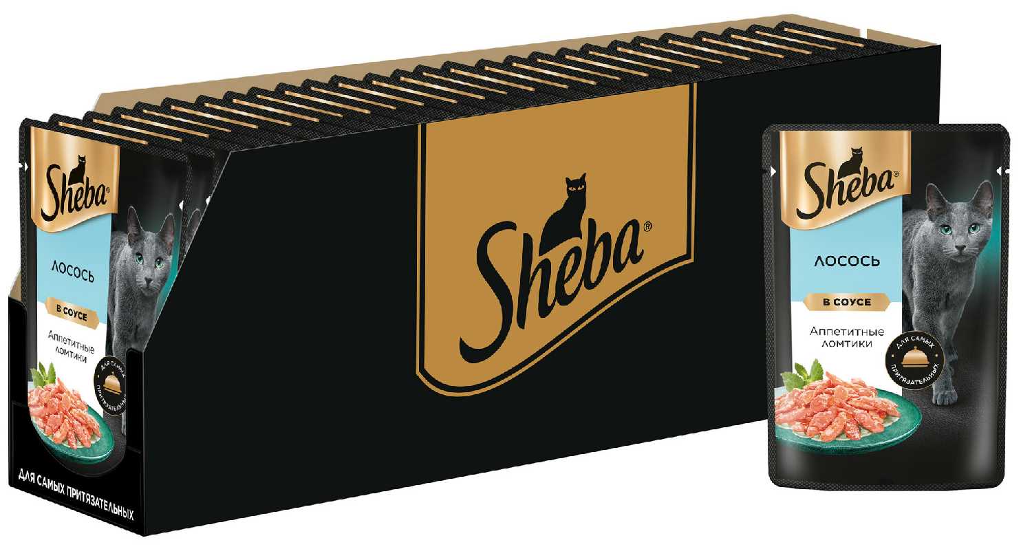 Корм для кошек Sheba с лососем фотография 6