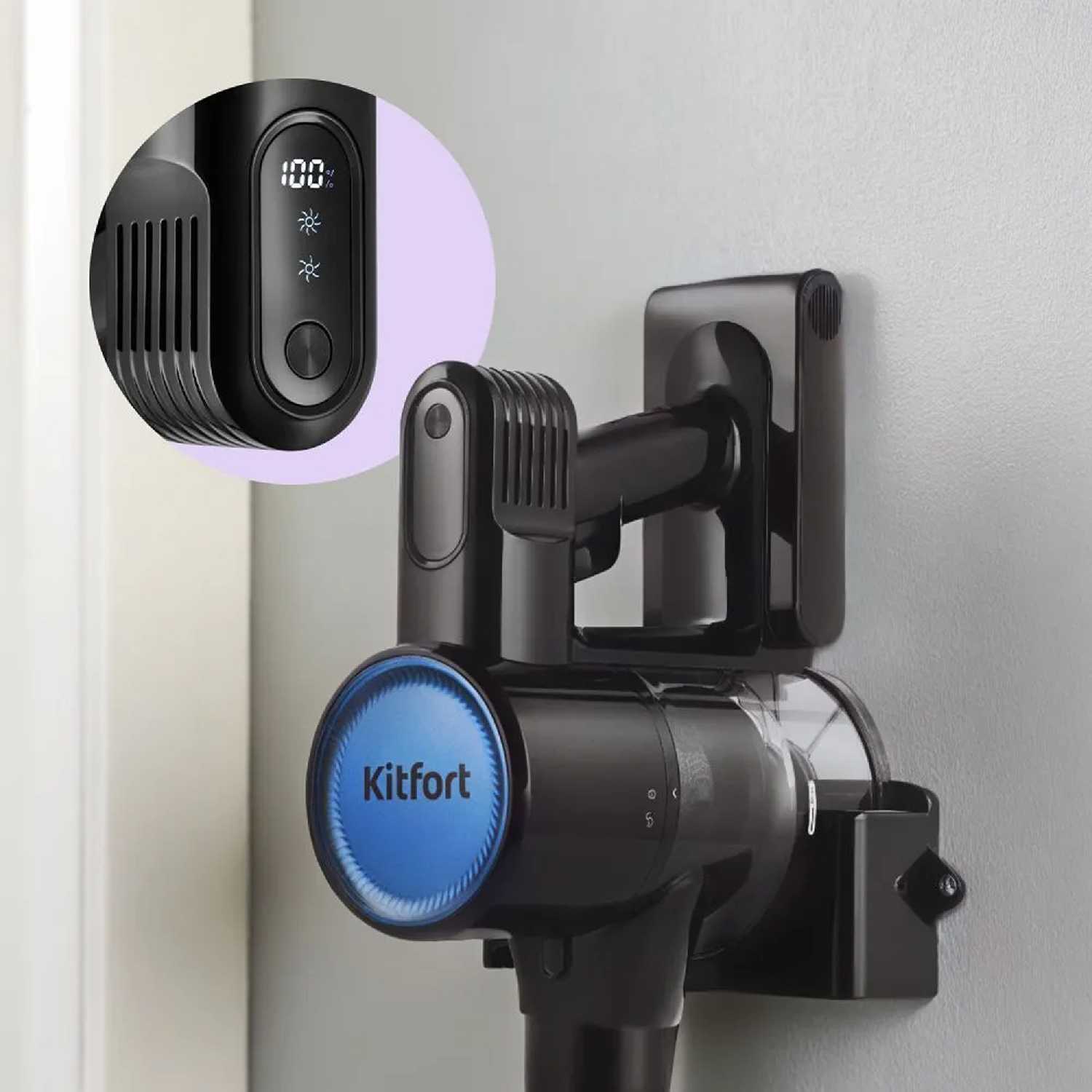 Вертикальный пылесос Kitfort КТ-5372 фотография 4