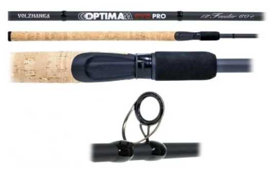 Удилище Volzhanka Optima Evo Pro фидерное, до 120гр, 390см фотография 6