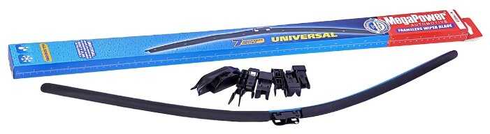 Щетка стеклоочистителя бескаркасная MegaPower Universal All Seasons M-75028 700 мм