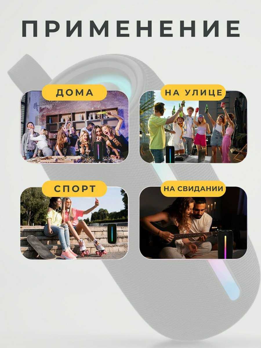 Колонка блютуз Портативная колонка (с FM радио и USB флешкой) фотография 21