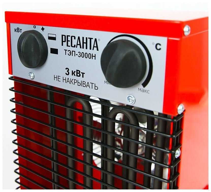 Электрическая тепловая пушка РЕСАНТА ТЭП-3000Н фотография 4