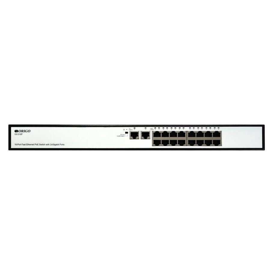 Коммутатор ORIGO Неуправляемый PoE-коммутатор (OS1218P/A1A)