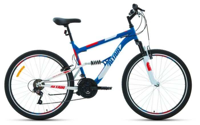 Горный (MTB) велосипед ALTAIR MTB FS 26 1.0 (2020) фотография 1