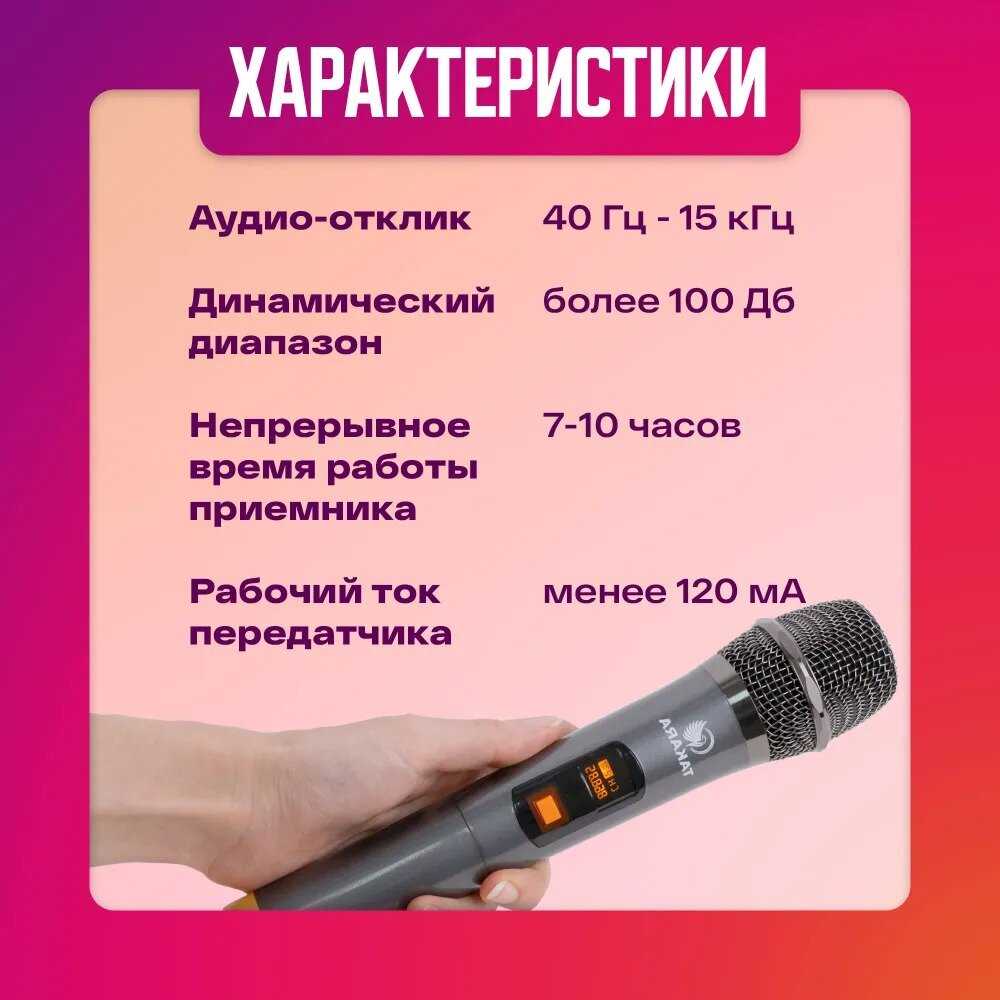 Беспроводной микрофон TAKARA PRO-1 (TAKARA) фотография 3