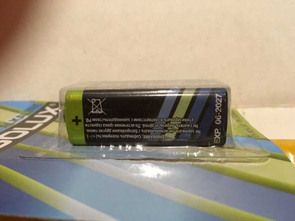 Батарейка Krona 6LR61 (6LR61BL1) фотография 6