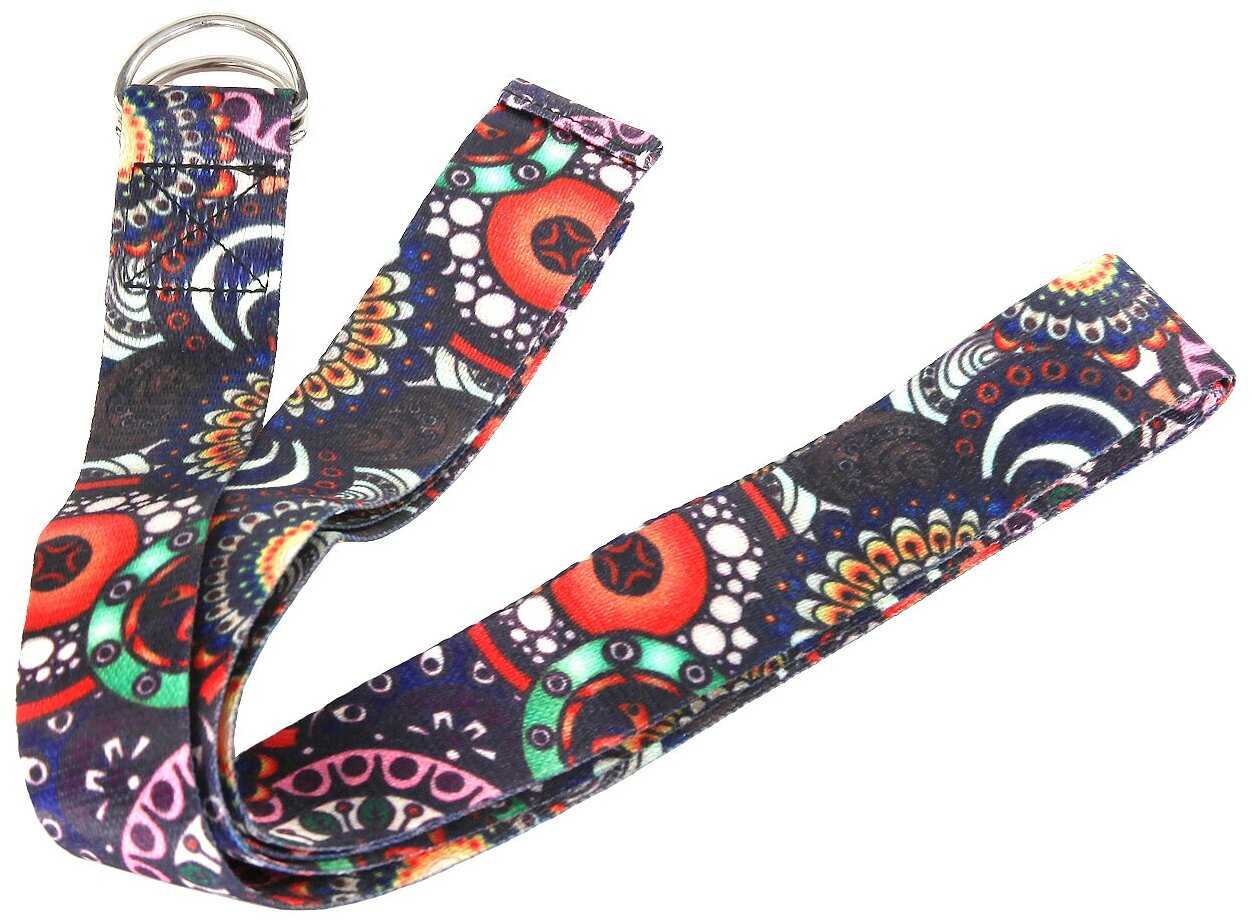 Ремешок для йоги Start Up NT40051 р 183х3,8 см style B фотография 4