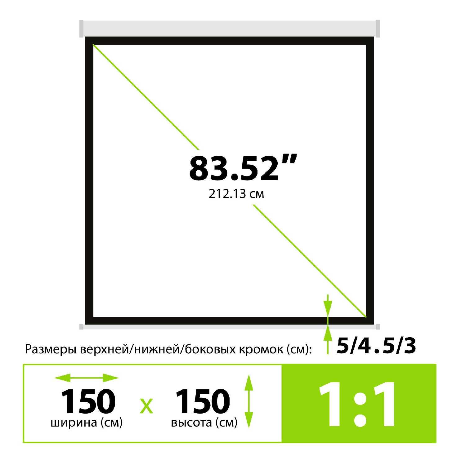 Рулонный cactus Motoscreen (CS-PSM-150x150) фотография 9